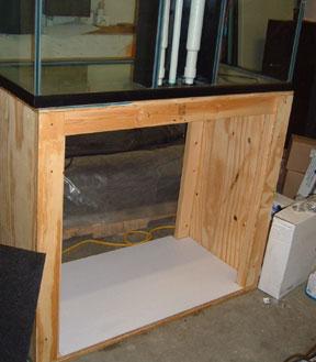 Make The Inside Of Your Unfinished Cabinet Stand Look Sharp And Easy To Clean!