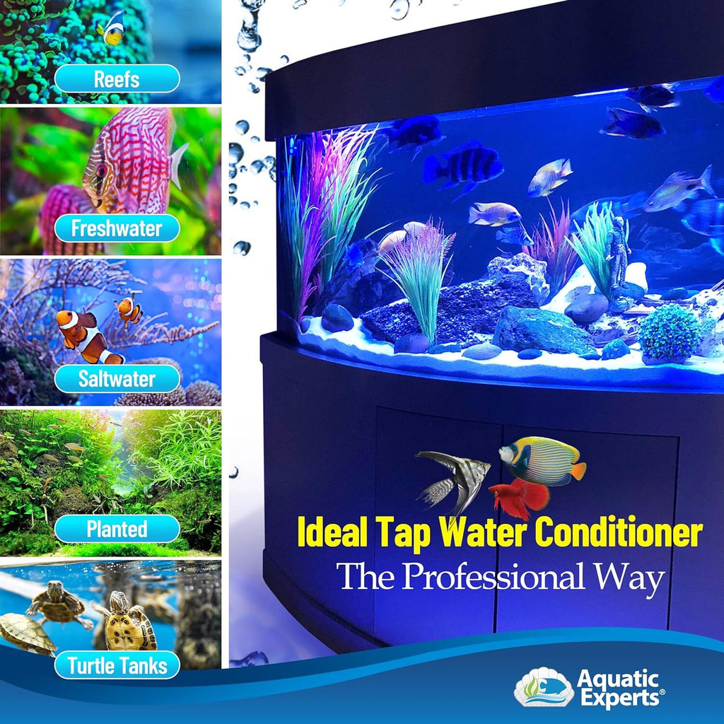 TankFirst - Water Conditioner - Perfect for Fresh and Saltwater Aquariums Water Conditioner Aquatic Experts 