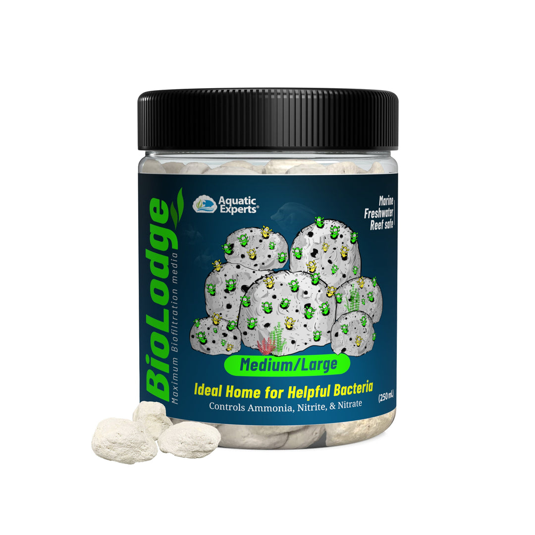 BioLodge Aquarium Bio Media - Bio Media for Aquarium Filter, Aquarium Filter Media, Ideal Canister Filter Bio Media - 250 ml Biolodge Aquatic Experts 