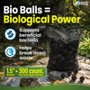 Complete Pond Filter Kit, Bio Balls + Coarse Filter Pad | Aquatic Experts Aquatic Experts 