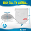 Aquarium Felt Filter Socks with Drawstrings - 200 Micron, Custom Made, Made in the USA Aquatic Experts 