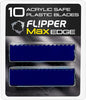 Flipper Edge Max Acrylic Safe Plastic Blades 10 Pack Replacement Blades Flipper Aquarium Products 