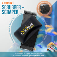 Thumbnail for Flipper MAX FLOAT 2 in 1 Magnetic Aquarium Algae Cleaner Scrubber Flipper Aquarium Products 