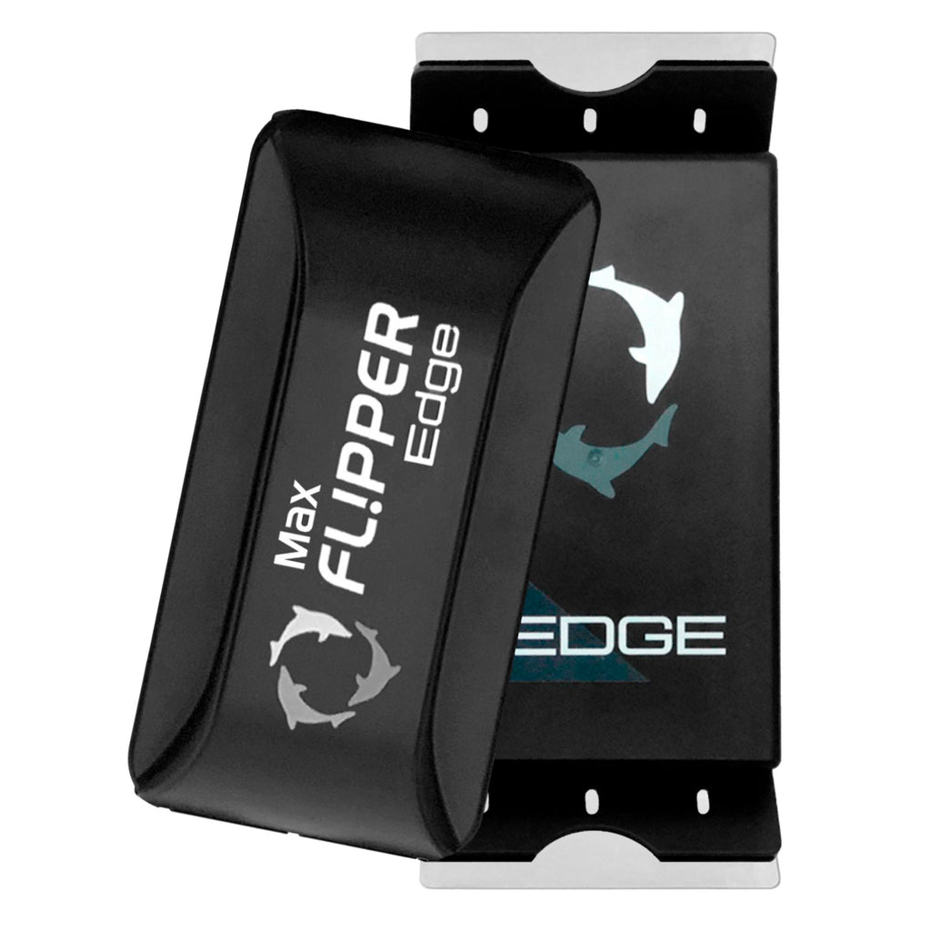 Flipper Edge 2 in 1 Floating Magnetic Aquarium Algae Cleaner (MAX) Aquarium Cleaning Supplies Flipper Aquarium Products 