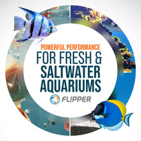 Thumbnail for Flipper Edge 2 in 1 Floating Magnetic Aquarium Algae Cleaner (MAX) Aquarium Cleaning Supplies Flipper Aquarium Products 