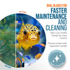 Flipper Edge 2 in 1 Floating Magnetic Aquarium Algae Cleaner (MAX) Aquarium Cleaning Supplies Flipper Aquarium Products 