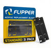 Flipper Standard ABS Replacement Blades 3 Pack - Acrylic Tanks Replacement Blades Flipper Aquarium Products 