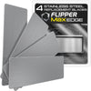 Flipper Edge MAX Stainless Steel Replacement Blades 4 Pack Replacement Blades Flipper Aquarium Products 