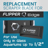 Flipper Edge Standard Stainless Steel Replacement Blades 4 Pack Replacement Blades Flipper Aquarium Products 