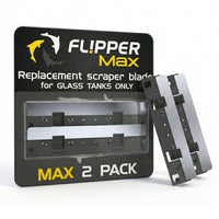 Thumbnail for Flipper MAX Stainless Steel Replacement Blades 2 Pack Replacement Blades Flipper Aquarium Products 