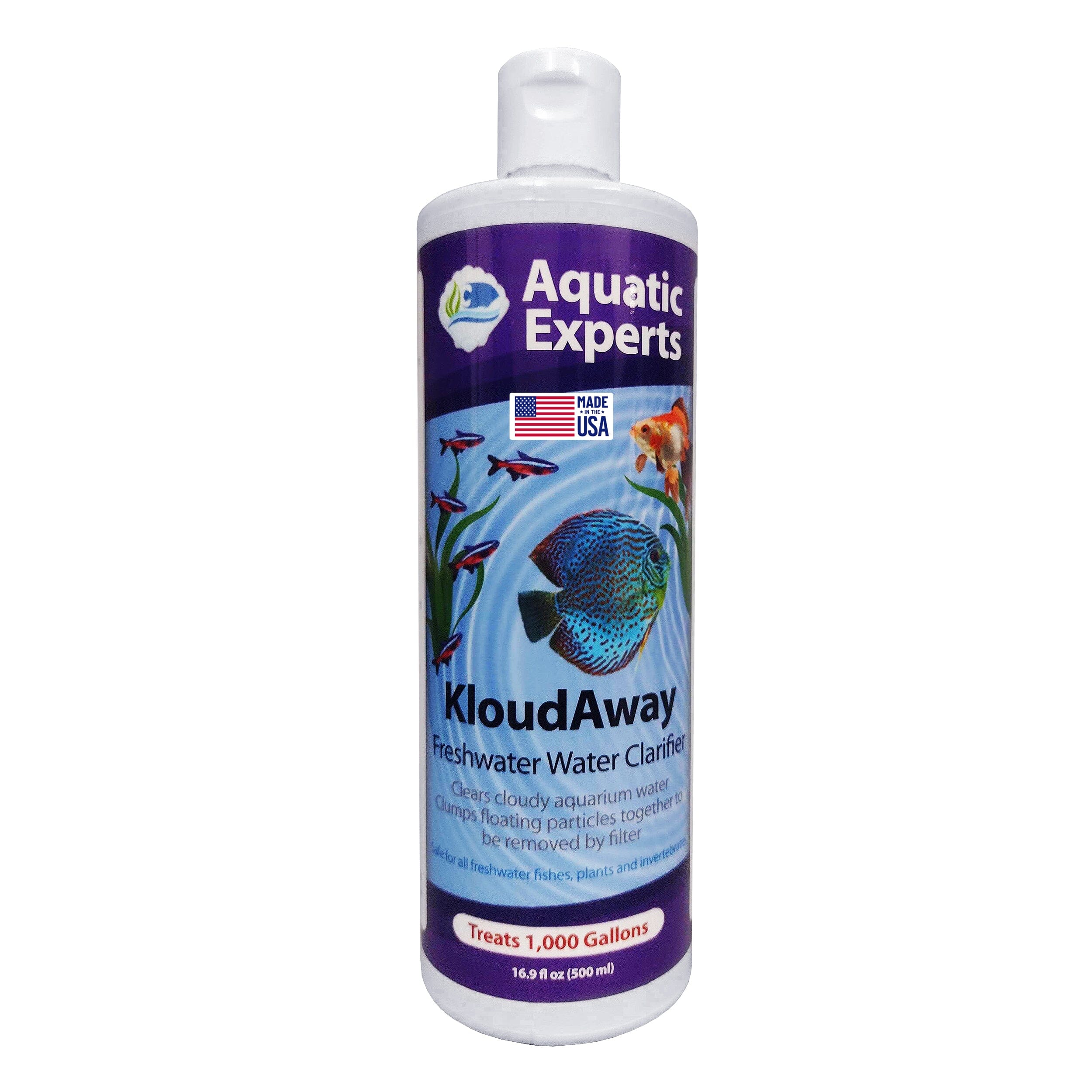 KloudAway Freshwater Aquarium Water Clarifier 500 ML Aquatic Experts