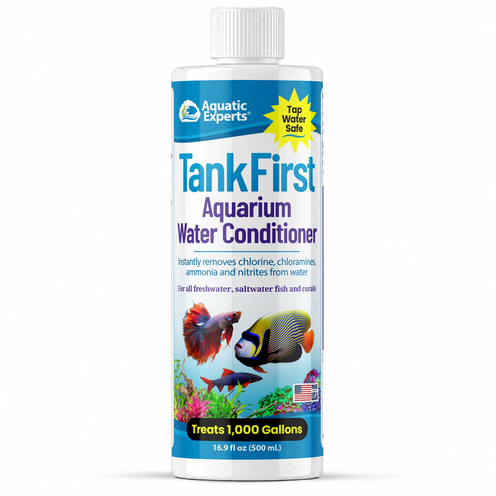 TankFirst Aquarium Water Conditioner – Chlorine & Ammonia Remover | Aquatic Experts Water Conditioner Aquatic Experts Regular 500 ML 