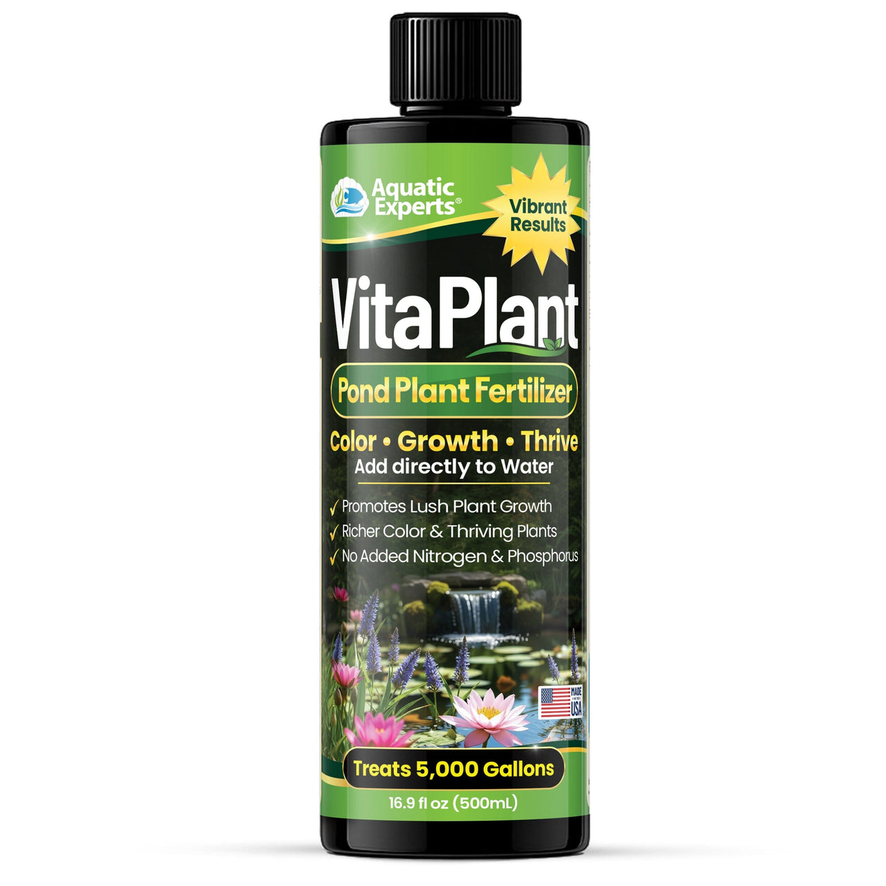 VitaPlant Pond Plant Fertilizer – Liquid Aquatic Plant Food, 500 mL Aquatic Experts 