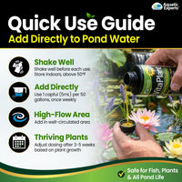 Thumbnail for VitaPlant Pond Plant Fertilizer – Liquid Aquatic Plant Food, 500 mL Aquatic Experts 