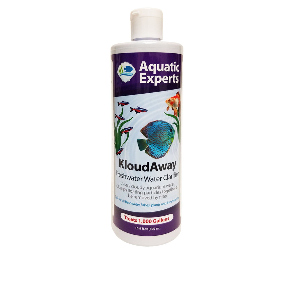 KloudAway Freshwater Aquarium Water Clarifier - Clears Cloudy Water, Water Clarifier for Fish Tank, Made in USA