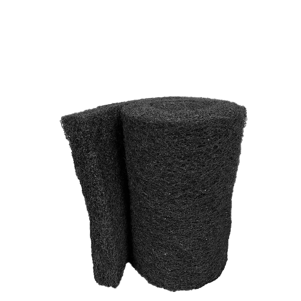 Classic Koi Pond Filter Pad COARSE – Black Bulk Roll Pond Filter Media, Rigid Ultra-Durable Latex Coated Fish Pond Filter Material US Aquatic Experts 2