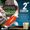 Cream COARSE Pond Filter Pad - 2 inch Thick - Bulk Roll Water Garden Filter Pond Media - Made in USA Aquatic Experts 