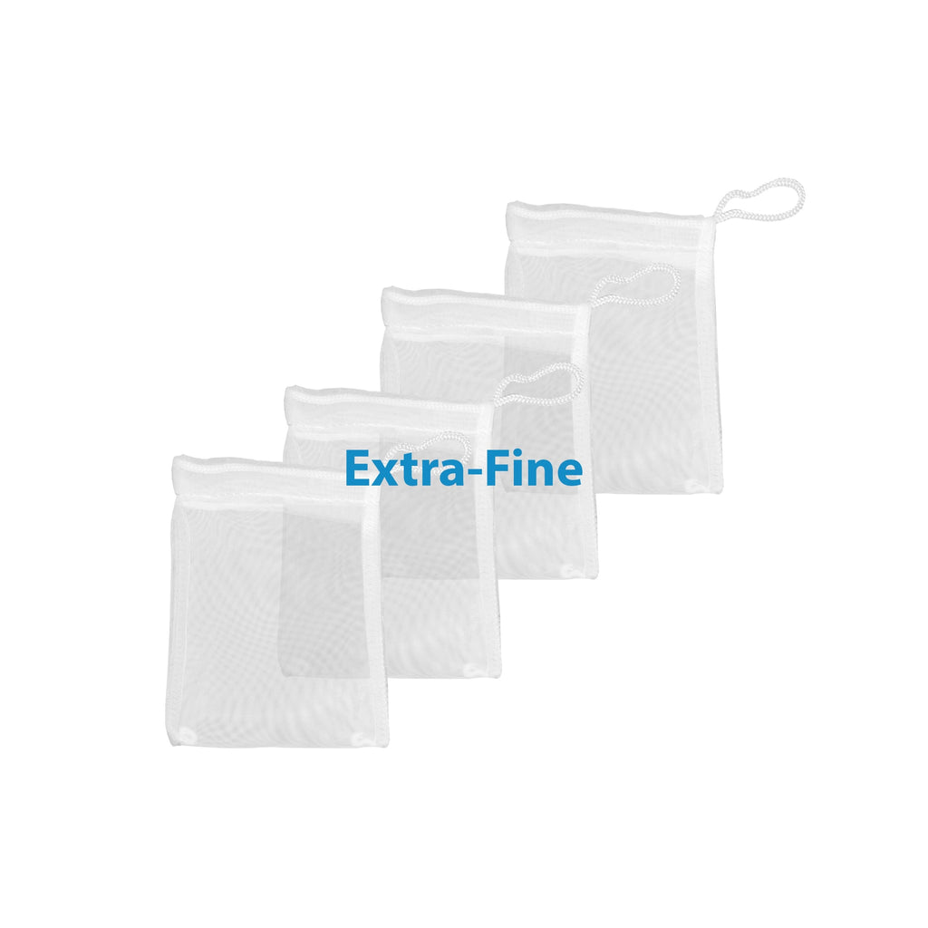 Aquarium Extra Fine Mesh Media Bags - Ideal for Aquarium Filtration