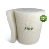 Classic Koi Pond Filter Pad FINE - White Bulk Roll Pond Filter Media, Ultra-Durable Fish Pond Filter Material USA Aquatic Experts 3/4 - 1 inch 12