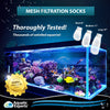 Aquarium Mesh Filter Socks - 4 Inch Ring, 200 Micron, Custom Made, Made in the USA Aquatic Experts 