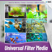 Thumbnail for Polishing Filter Pad 100 Mi Prefilter Media - 24 in by 36 in by 1/8 in - 1 Pack Filter Pad Aquatic Experts 