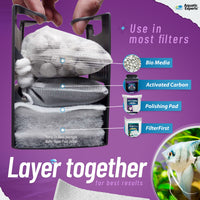 Thumbnail for Polishing Filter Pad 100 Mi Prefilter Media - 24 in by 36 in by 1/8 in - 1 Pack Filter Pad Aquatic Experts 
