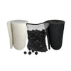 Classic Koi Pond Filter Pad COARSE – Black Bulk Roll Pond Filter Media, Rigid Ultra-Durable Latex Coated Fish Pond Filter Material US Aquatic Experts Bundle Pond Bundle 1 